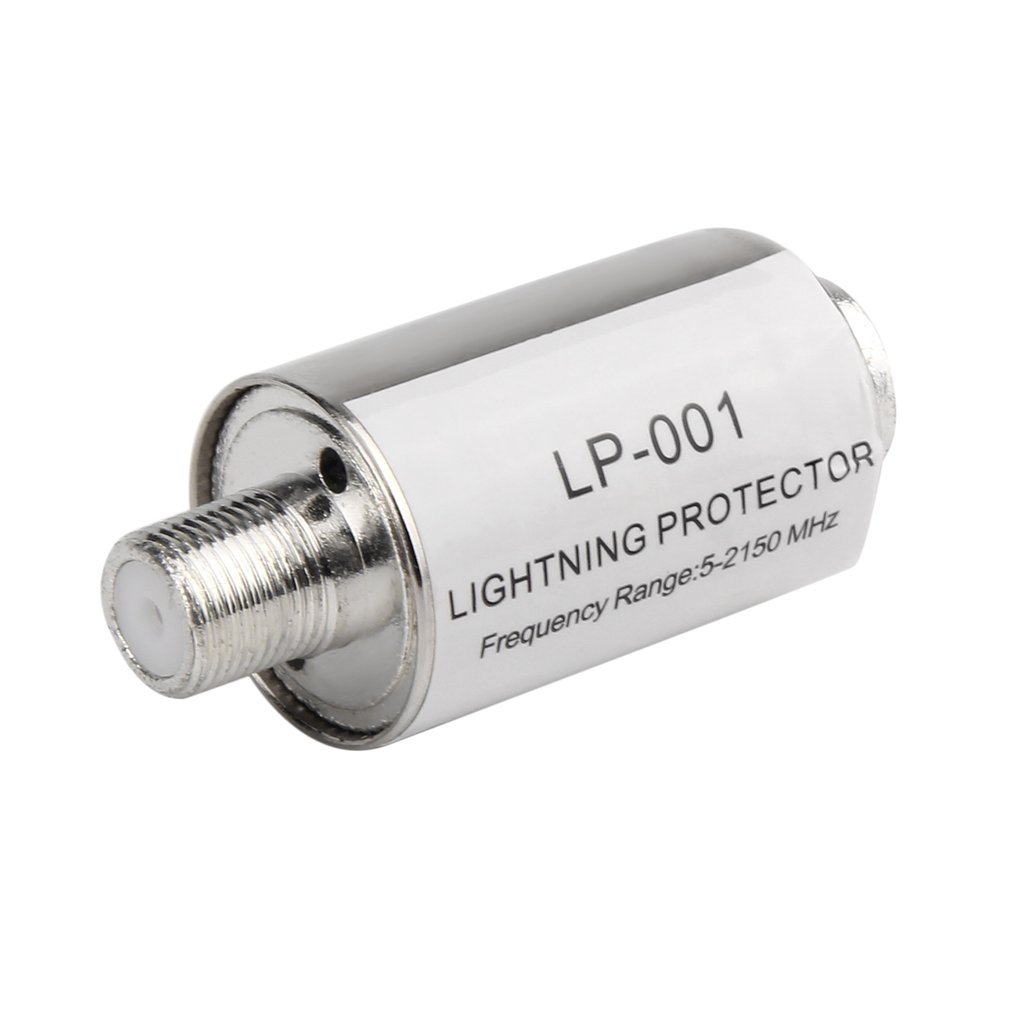 Verlichting Afleider Coaxiale Satelliet Tv Lightning Protectors Satelliet Antenne Bliksembeveiliging 5-2150Mhz