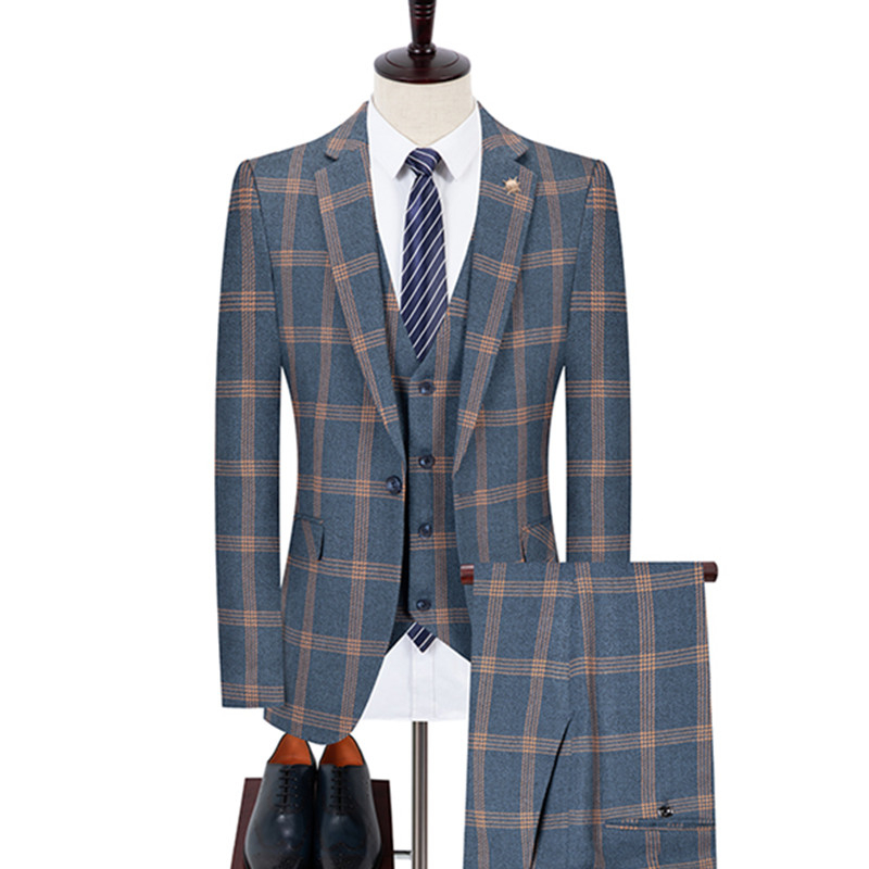 Custom Made Groom Wedding Dress Blazer Pants Business High-end Classic Dress Trousers