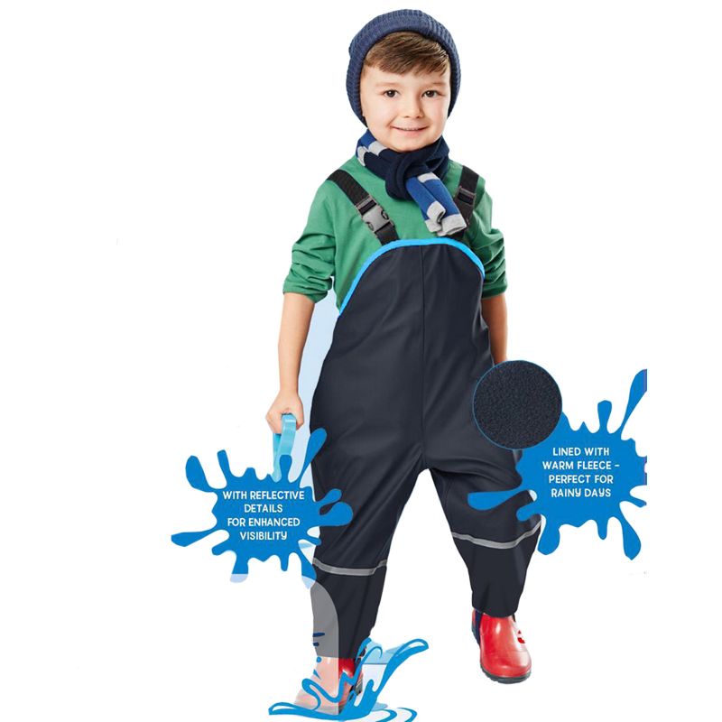 Children Waterproof Rain Pants   Waterproof Overalls 1-7Yrs Baby  Girls Overalls  Kids Overalls