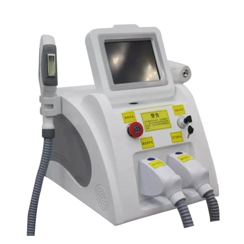 Multifunctional IPL OPT laser hair removel machine for women 2 IN 1 ND YAG tattoo removal laser machines profesiona