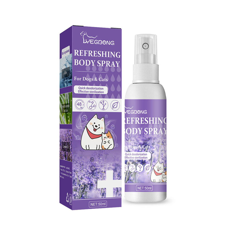 Pet Deodorant Spray Urine Deodorizer for Cats Dogs Body Odor Neutrizers Cat Dog Perfume Spray Pets Cleaning Supplies