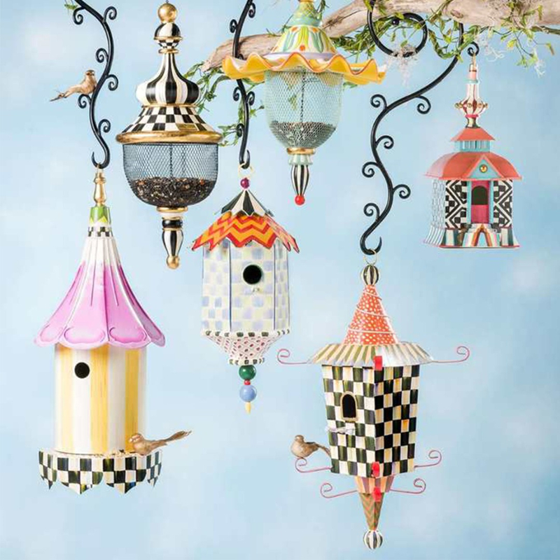Pendant Bird Feeder Bird Feeders For Outdoors Hanging Squirrel Proof Wild Birds Birdhouse Decor Garden Yard Feeding Decoration