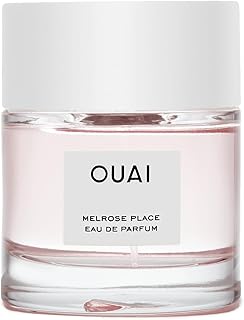 OUAI Melrose Place Eau de Parfum - Elegant Womens Perfume for Everyday Wear - Fresh Floral Scent has Notes of Champagne, Bergamot and Rose with Delicate Hints of Cedarwood and Lychee (1.7 Oz)