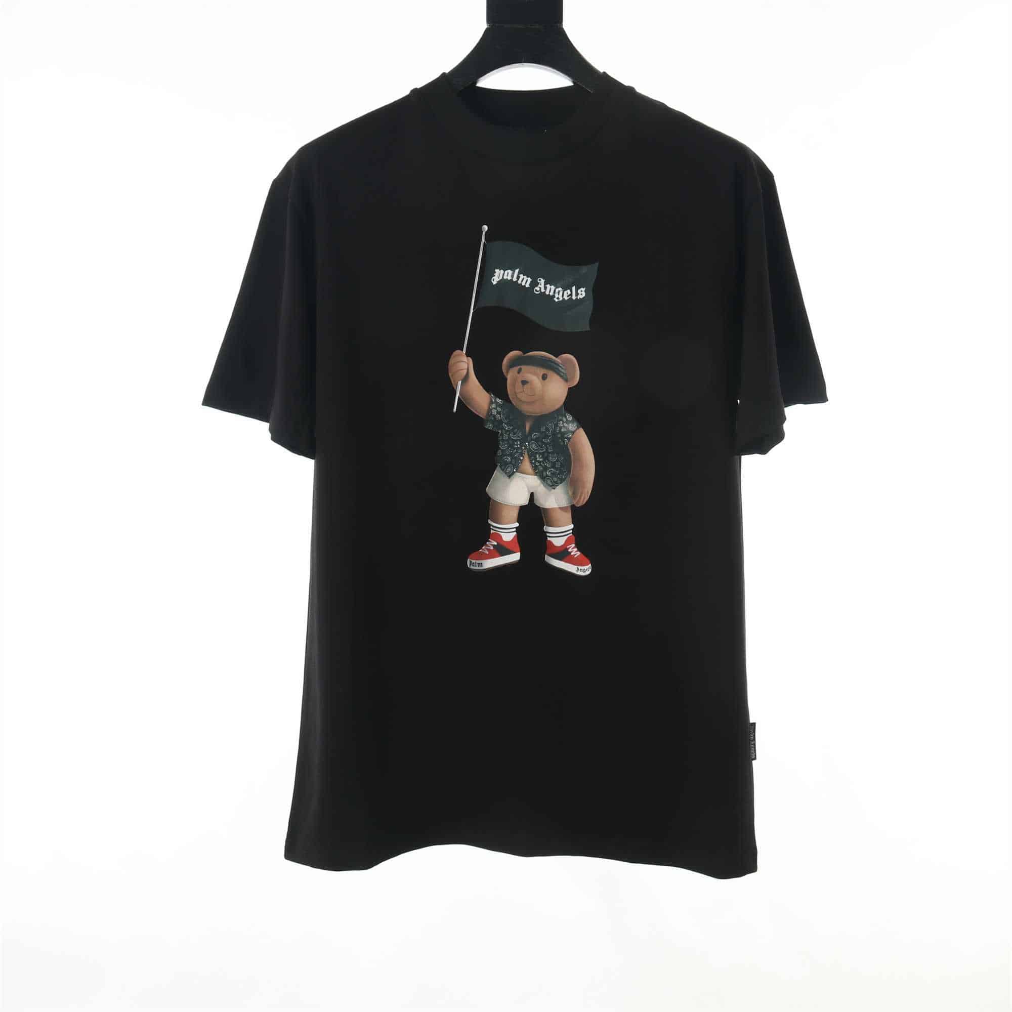 PA Black T-Shirt With Print – PA24